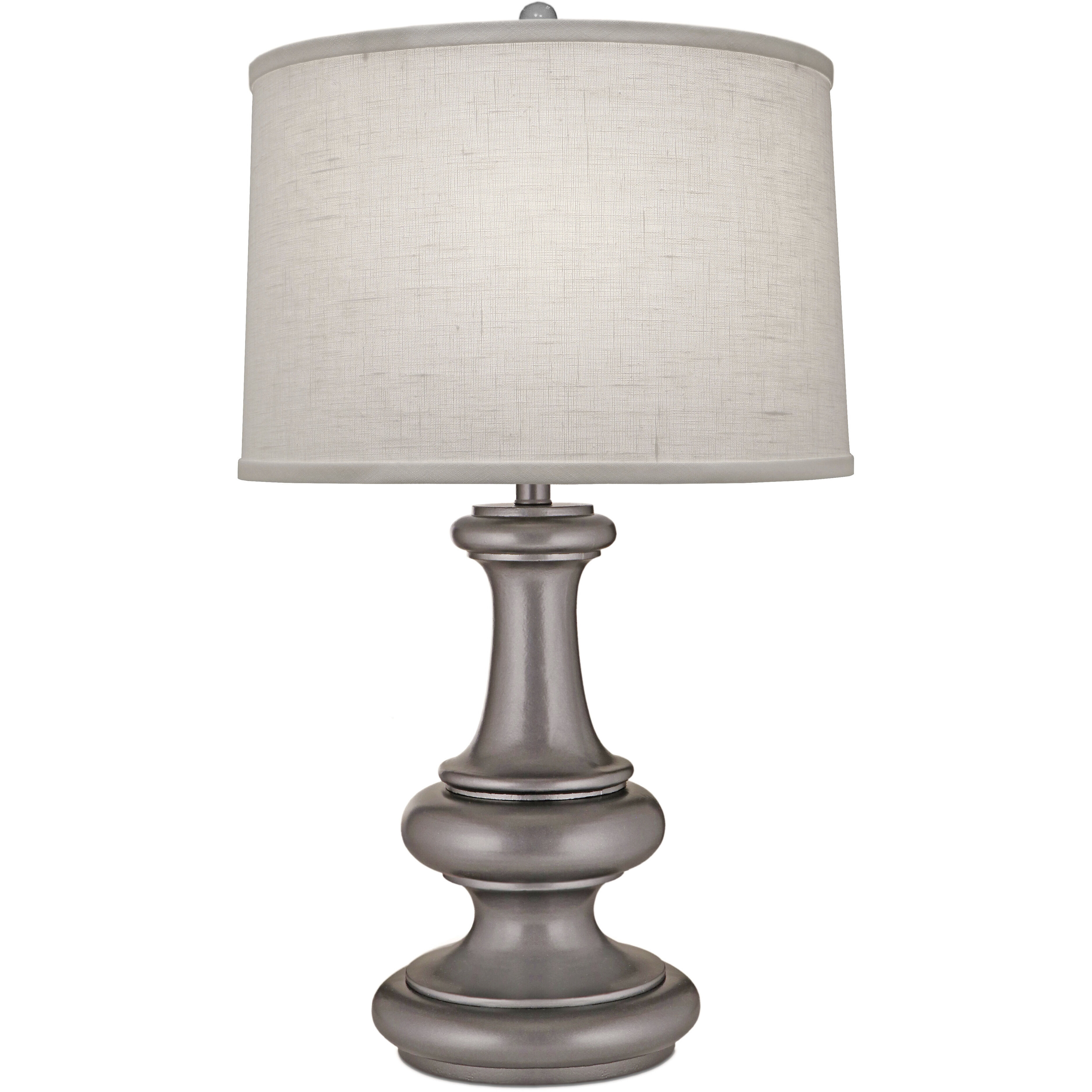 Ellie 28 inch 150.00 watt Antique Pewter Table Lamp Portable Light